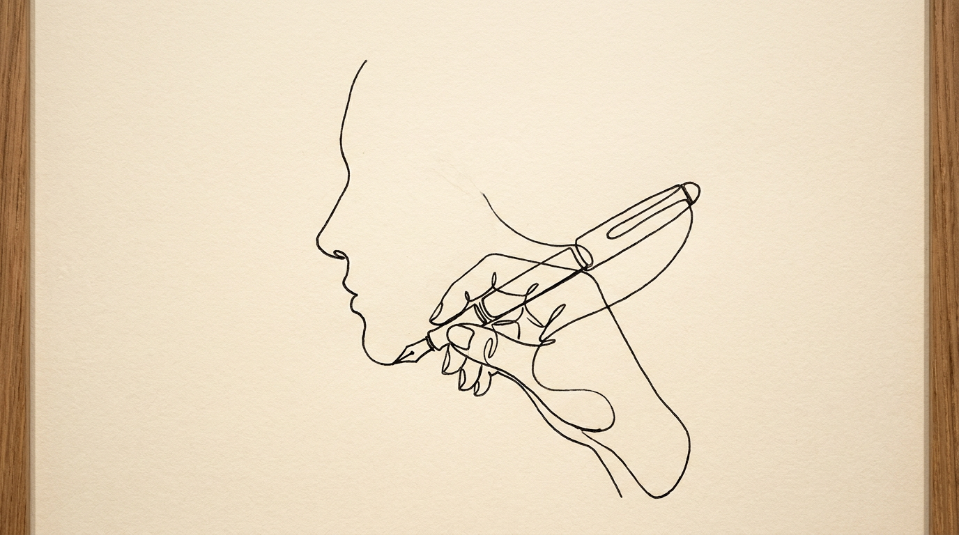 I Am the Drawing and the Hand